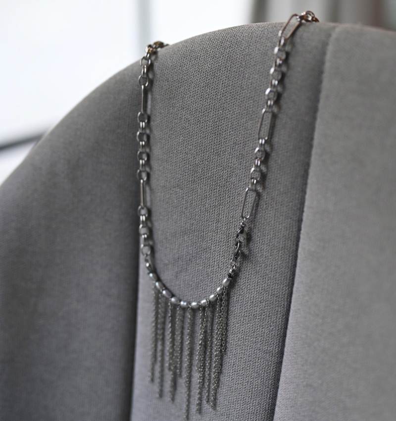 Convertible Multi-Way Necklace - Rainy Day - Image 3