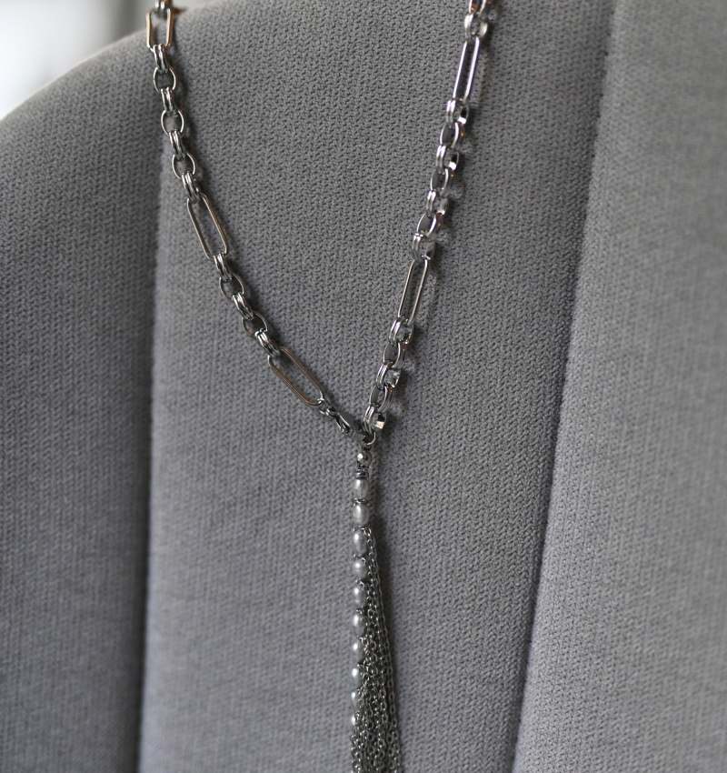 Convertible Multi-Way Necklace - Rainy Day - Image 2