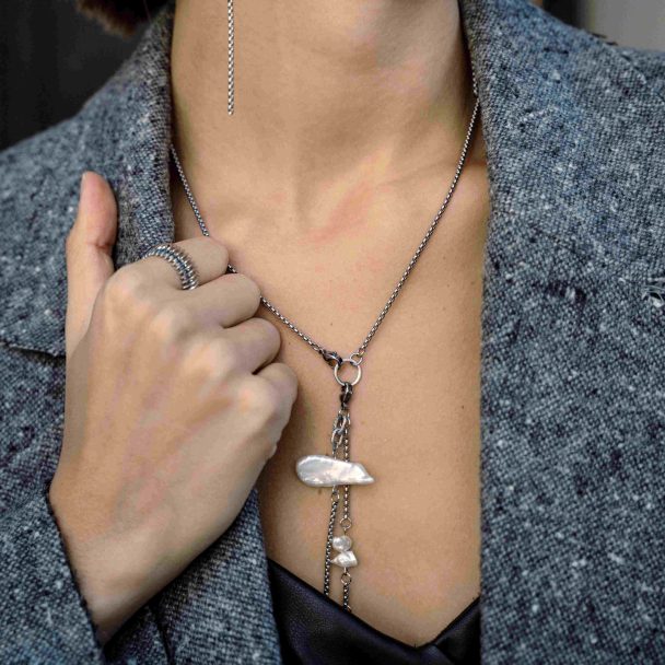 Pearl Drop Necklace - Pearl Lover