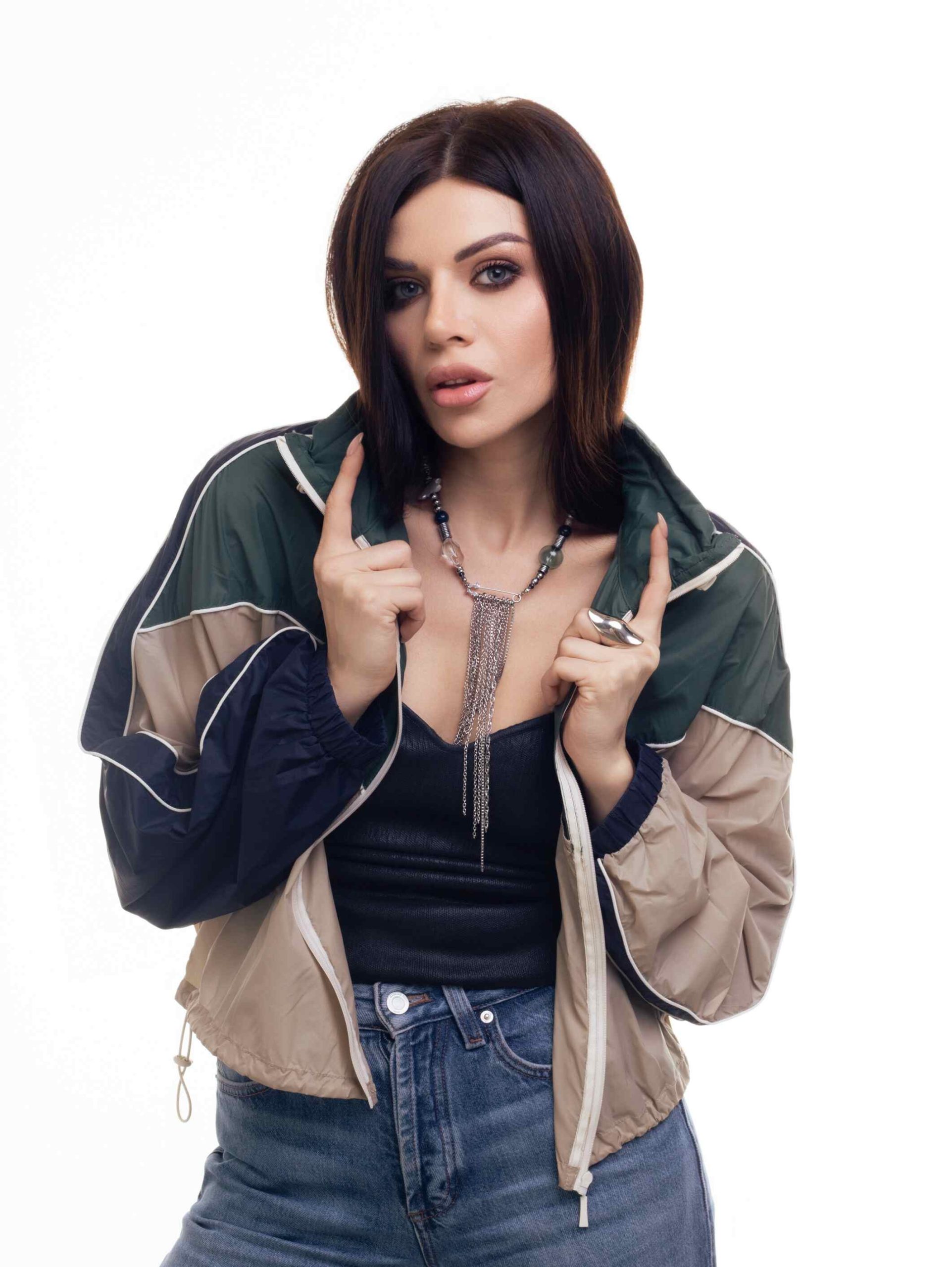 Beaded Chain Tassel Necklace